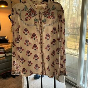 Sézane Ann Shirt in Milo Print